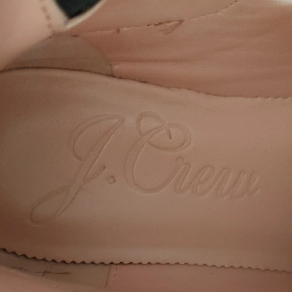 J. Crew Brown Combat Ankle Boots Women's Size 7.5 Booties